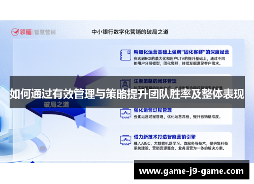 如何通过有效管理与策略提升团队胜率及整体表现 如何通过有效管理与策略提升团队胜率及整体表现